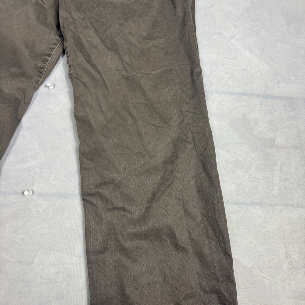 Prana Mens Straight Leg Jeans Brown Denim 5-Pocket Comfort Size 33Wx32L - Picture 5 of 16